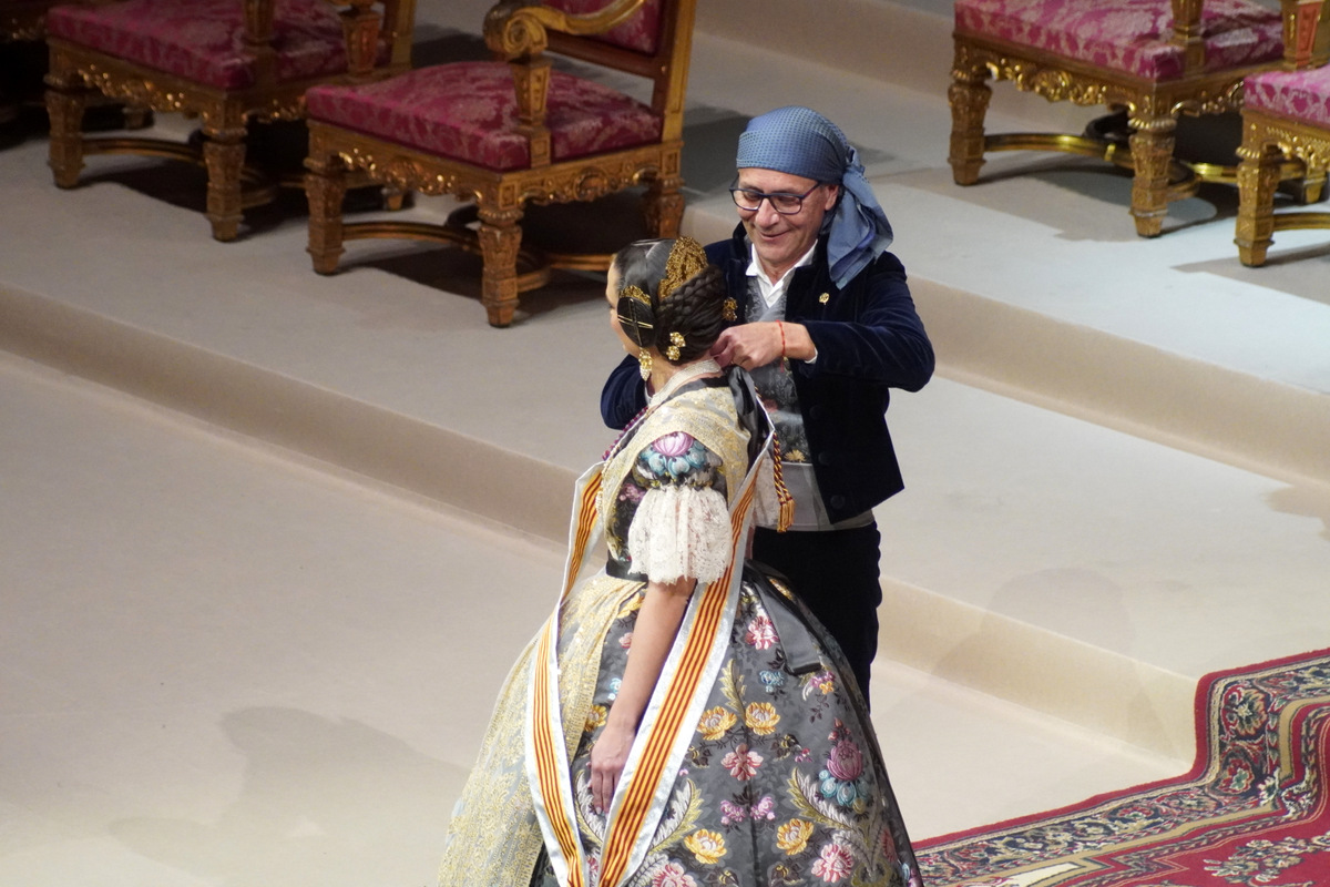 Exaltación de María Estela Arlandis como Fallera Mayor de Valencia 2024